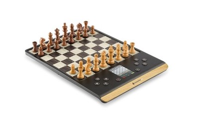 Millennium Electronic Chess Board - ChessGenius Pro Wood Edition - Beginner t...