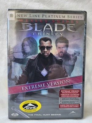 Blade Trinity Extreme Version DVD - Sealed Wesley Snipes Jessica Biel