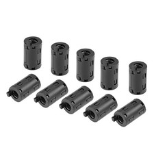 10PCS 11mm Ferrite Cores Ring Clip,RFI EMI Noise Suppression Filter Cable Clip