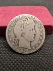1909 Barber Quarter 90% Silver