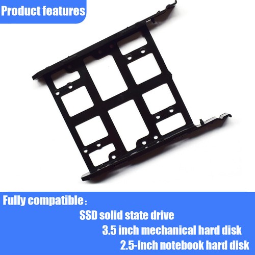Adapter Bracket for 2.5 inch / 3.5 inch PC Hard Drive Enclosure Tray Holder - Afbeelding 7 van 12