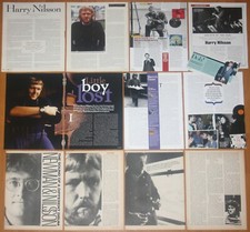 HARRY NILSSON 1970s/00s magazine articles clippings photos John Lennon Beatles