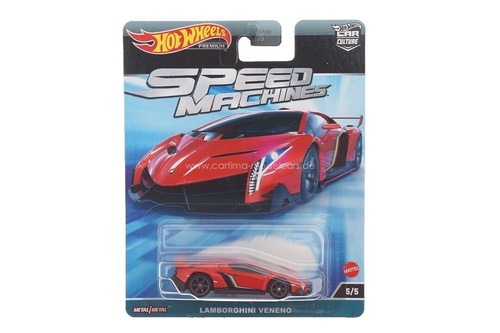 Hot Wheels Premium Lamborghini Essenza SCV12 1:64 - Sammlerauto Mit Real Riders