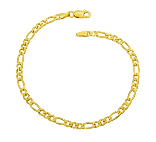 PLANETYS Figaro-Kette 925 Sterling Silber – 18K Vergoldet, 1,5 Mm Breite, Verschiedene Längen