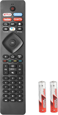 Remote Control Compatible with Philips Android 4K Ultra HD Smart LED TV