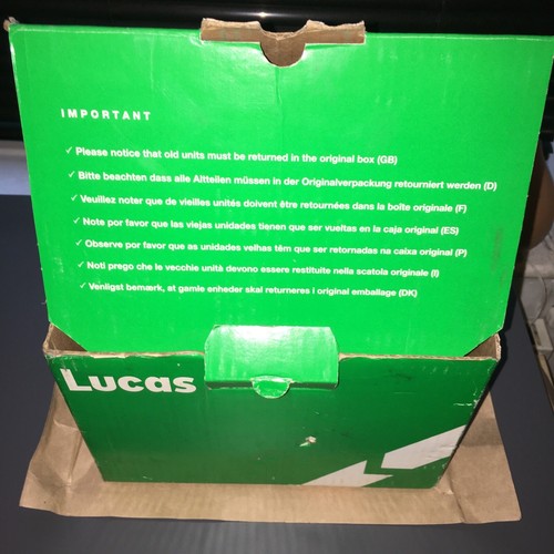 LRB00438 Car Alternator 12V 90A 12 Volt 90 Amp Replacement Spare By Lucas - Picture 3 of 4