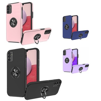 For Samsung Galaxy A54 5G Shockproof Armor Hybrid Metal Ring Stand Cover Case