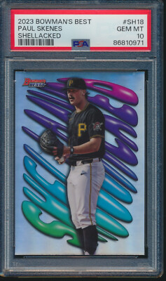 This is a beautiful 2025 Paul Skenes Mega Box Mojo Refractor gem/mt 10 (Rare