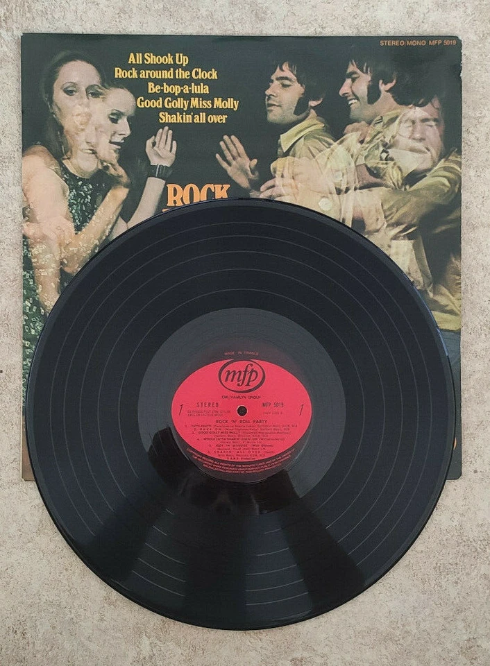 33 Giri Rock'N'Roll Party Vinile LP 12 " Tutti-Frutti -r Around The Clock -mfp - Immagine 3 di 4