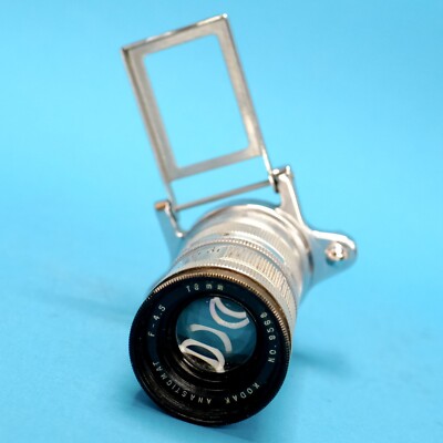 KODAK Anastigmat 78mm Tele f=4,5 For Kodak Camera Model K? Parts Only