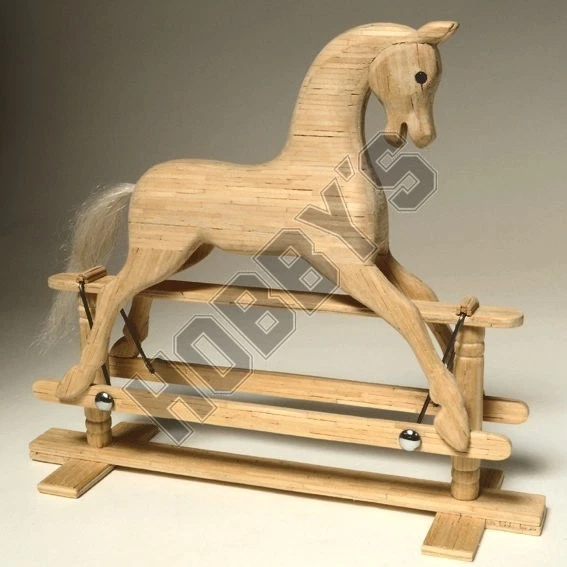 Rocking Horse Miniature Matchstick Model Craft kit by Hobby s