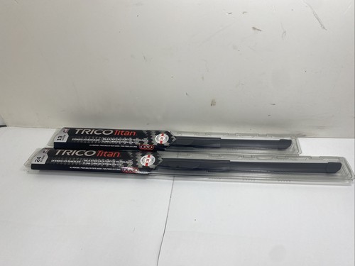 2-Wipers: 24" + 19" Trico Titan Force All-Season Beam Wiper Blades-25-240 25-190 - Picture 2 of 2