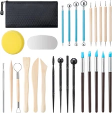 27 PCS Pottery Tools, Practical Polymer Clay Sculpting Tools Kit
