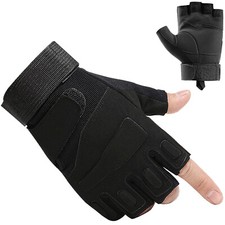 Tactical Fingerless Gloves Military Airsoft Shooting Hunting Half Finger Gloves