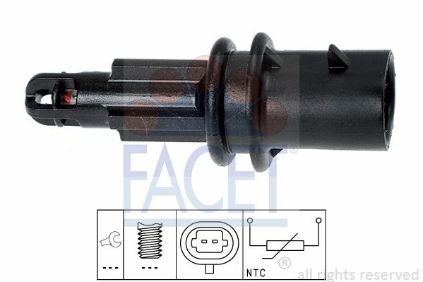 Facet Sensor,Ansauglufttemperatur FüR Alfa Romeo 145,146-image