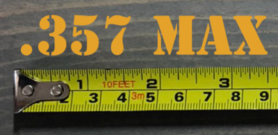 .357 Max Sticker Decal 3.5