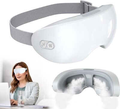 Eyerelis Dampftherapie Augenmaske mit verstellbaren Smart Hot & Cold