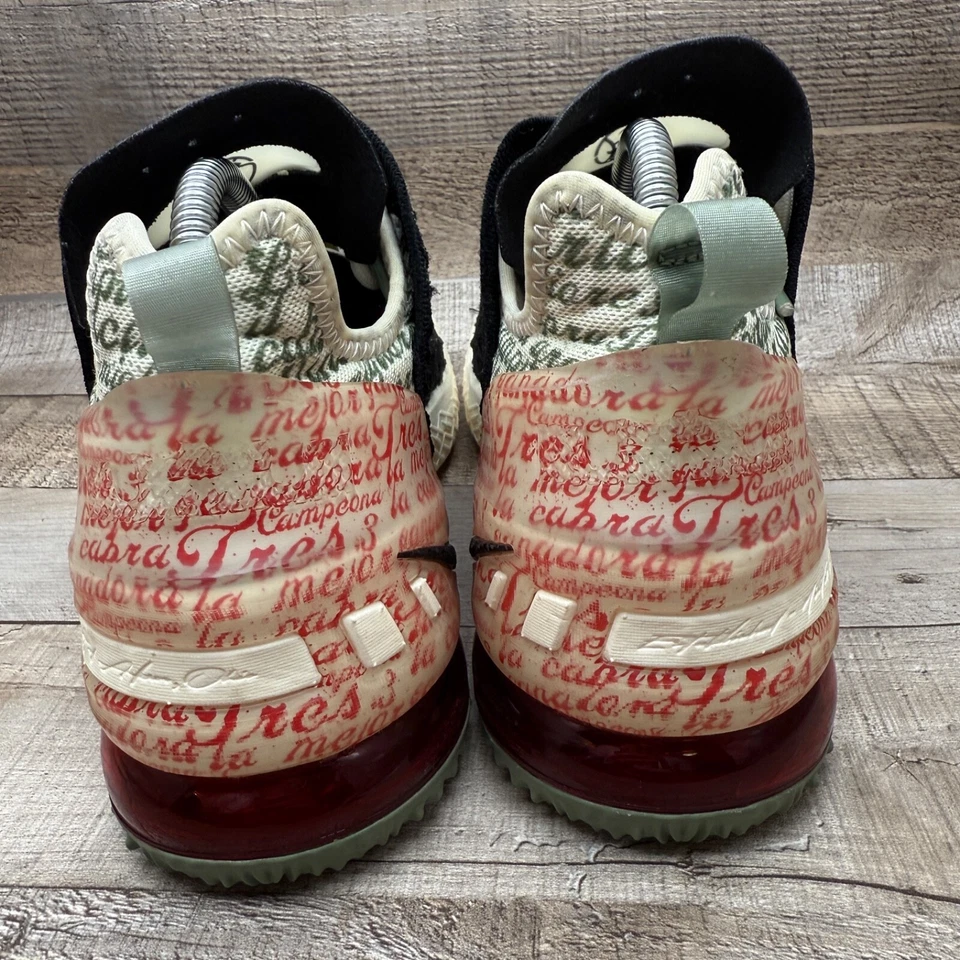 Nike LeBron 18 x Diana Taurasi La Cabra Sneakers Womens 7.5 7 1/2 CQ9283-008 - Image 4 of 4