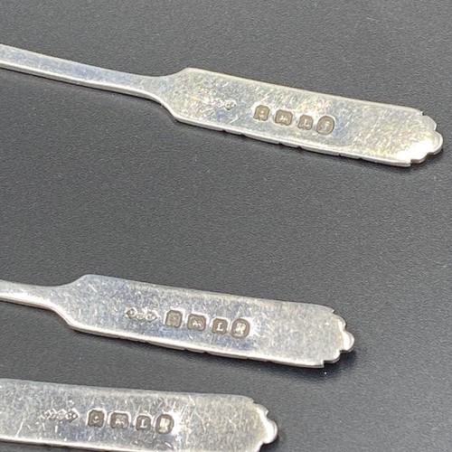 Liberty & Co Sterling Silver Coffee Spoons - Picture 16 of 16