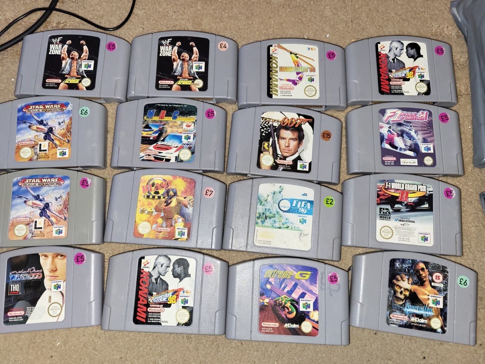 Over 50x Nintendo 64 Games, £3.89 Each With Postage, Ebay | eBay