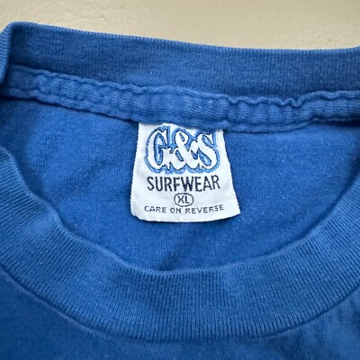 VTG 80s Gordon & Smith Surf Rat Ricky Ricardo Long Sleeve T Shirt