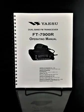 Yaesu FT-7900R Transceiver Instruction Manual Operating Guide Coil Bound