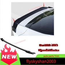 Glossy Black ABS Rear Tail Trunk Spoiler Wing Lip For 2021-2023 Hyundai Elantra
