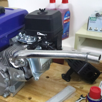 Kit D'échappement Adaptable Pour Moteur Predator 212cc, Honda GX160/GX200, Coleman CT200U