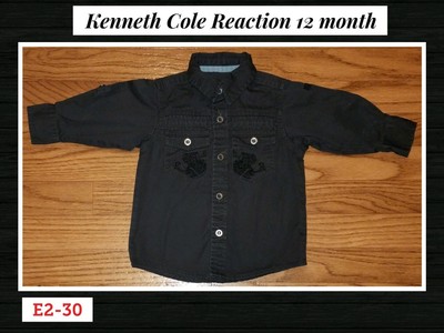 12 month button up shirt