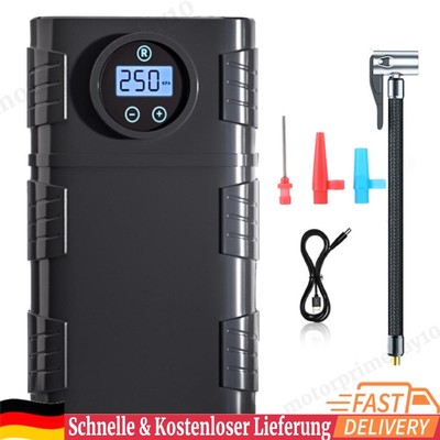 150PSI Cordless Tire Inflator LCD Display for Car Motorcycle Bicycle