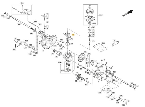 Gerade Querlenker Original Stiga AufsitzmäHer MäHwerk Combi1066Hq 118870090/0-image