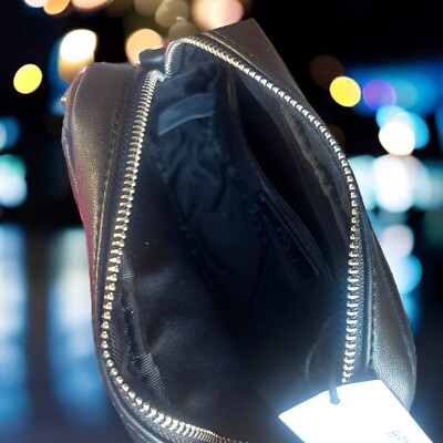 Rebecca Minkoff Black Quilted Studded Crossbody Bag Purse Rebecca Minkoff Black Quilted Studded Crossbody Bag Purse