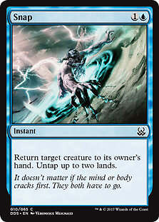 MTG Magic - Snap - Duel Deck: Mind Vs. Might - Common - NM