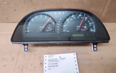 2003 TOYOTA CAMRY LE W/ABS BLACK FACE Speedometer Instrument