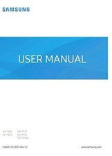 SAMSUNG GALAXY TAB S7 SM-T875 PRINTED INSTRUCTION MANUAL 214 PAGES A5