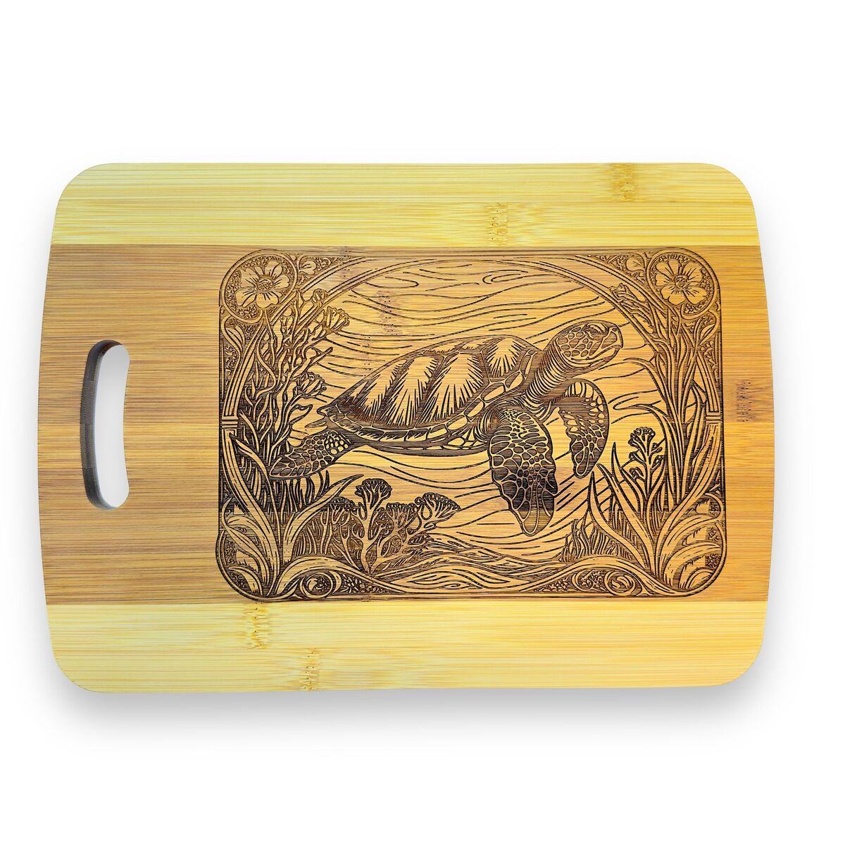 Cutting Board - Supper is Coming 14''x9.5''x.5'' Bamboo Cutting Board - Supper is Coming 14''x9.5''x.5'' Bamboo
