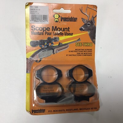 HOLDEN Ironsighter #345 Thompson Center Thunder Hawk See Thru Scope Mount.