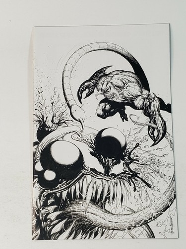 Venom 30 Marvel Comics Tyler Kirkham Virgin Sketch B&W Variant 2020 VF/NM