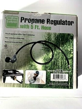 ONE STOP GARDENS Propane Regulator With 5 Ft. Hose (Type 1 connection)