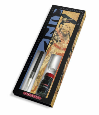 J. Herbin History of Writing Chinese Calligraphy Writing Set H281-09 NEW
