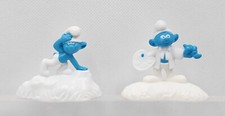 2017 Smurfs The Lost Village - McDonalds Happy Meal Toy - 2 Figures - Peyo