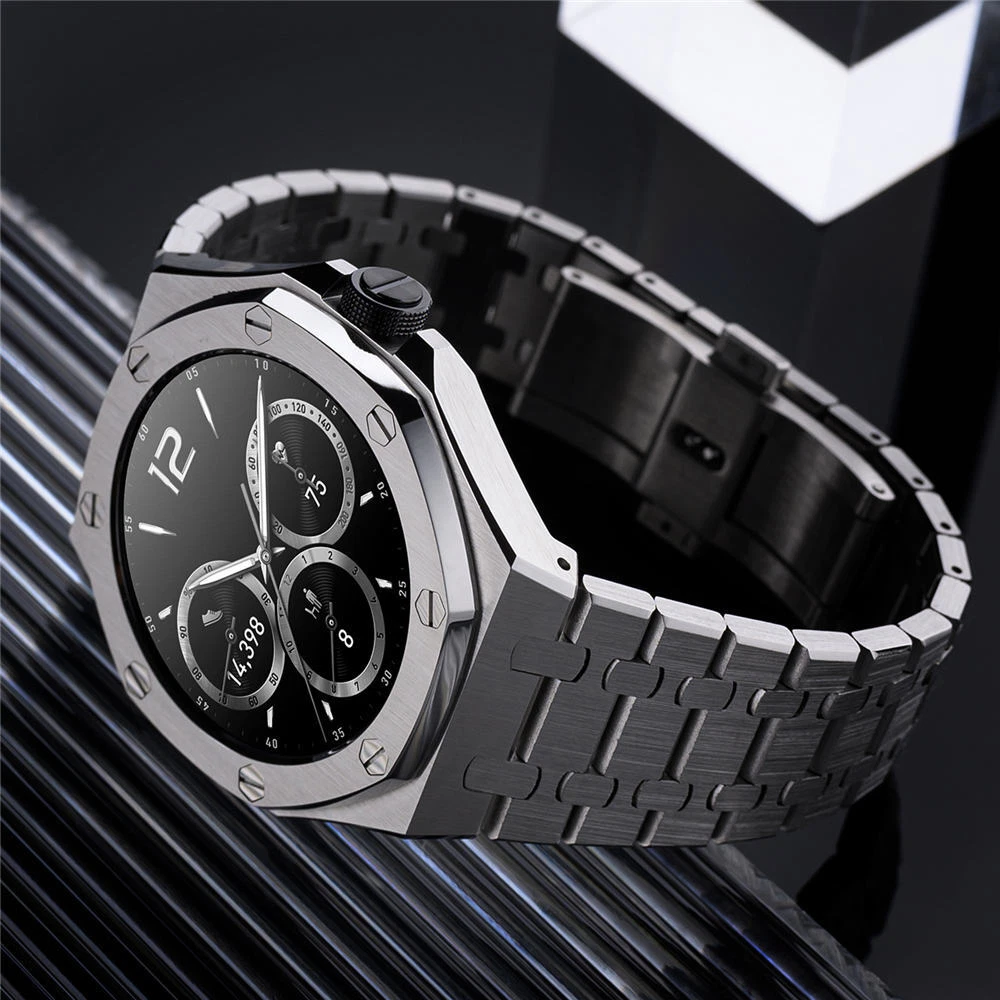For Huawei Watch GT Cyber Stainless Steel Mod Kit Protect Case