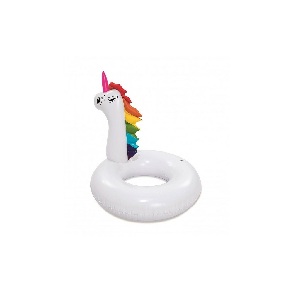 Bouée gonflable Licorne Bestway 36123 pour enfant de 12 ans piscine géante rose