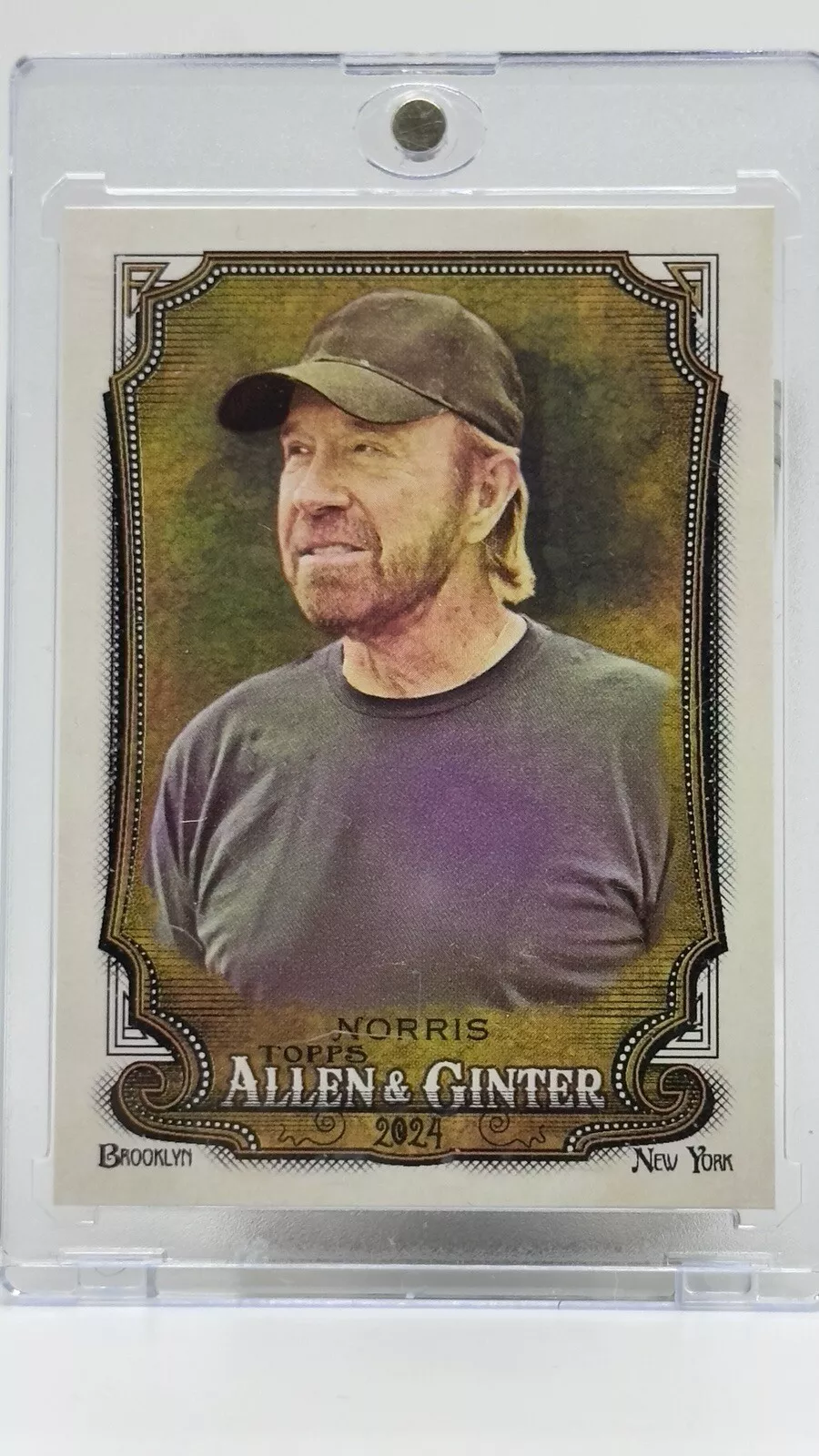 Chuck Norris trading card