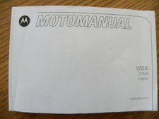 Motomanual - Motorola Manual V323i