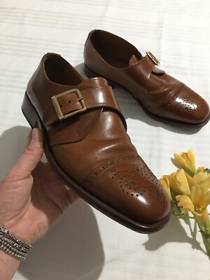 Fratelli Rossini scarpe in pelle uomo fatte a mano taglia 40