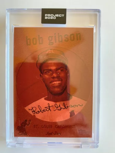 Bob Gibson 2020 Topps Project 2020 St Louis Cardinals designed by DON C #163