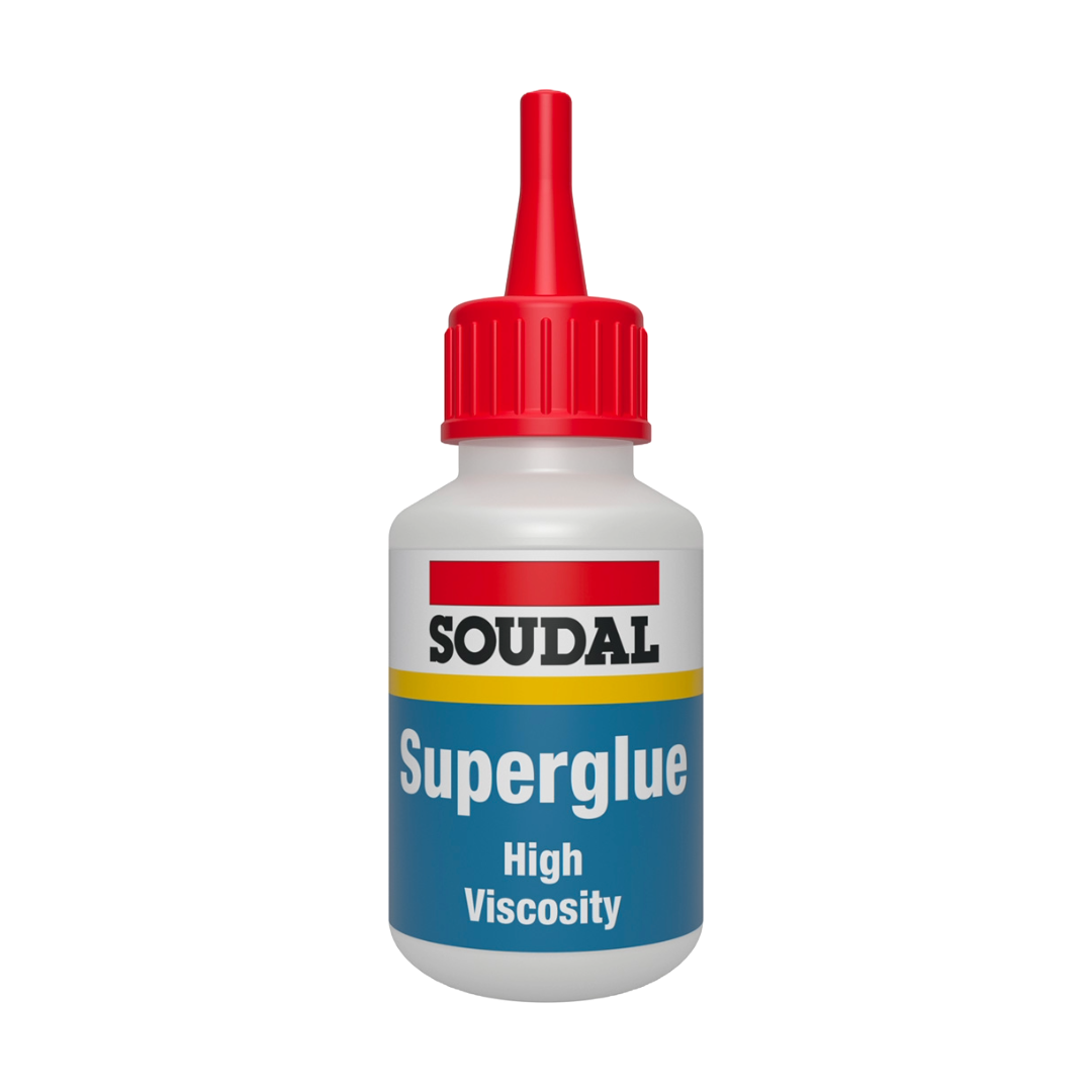 Soudal Superglue High Viscosity 50g – Clear