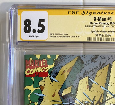 X-Men #1, signed by Scott Williams, CGC 8.5 | eBay