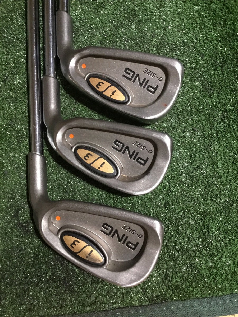 Ping i3 O-Size Orange Dot Irons Set (3-8 Irons) Cushin JZ Stiff 